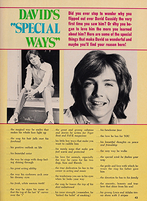 Tiger Beat Spectacular February 1971