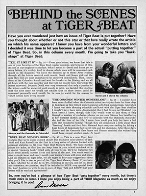 Tiger Beat February 1971