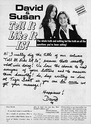 Tiger Beat February 1971