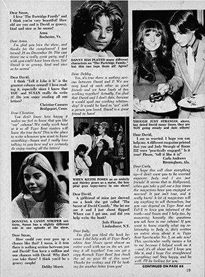 Tiger Beat February 1971