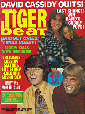 Tiger Beat January 1971