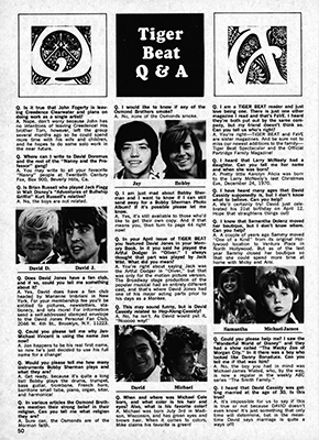 Tiger Beat July 1971