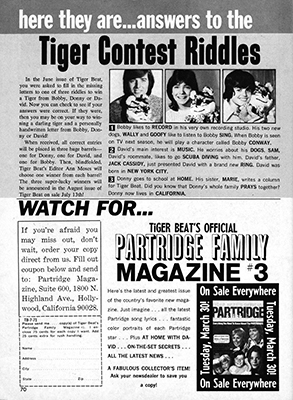 Tiger Beat July 1971