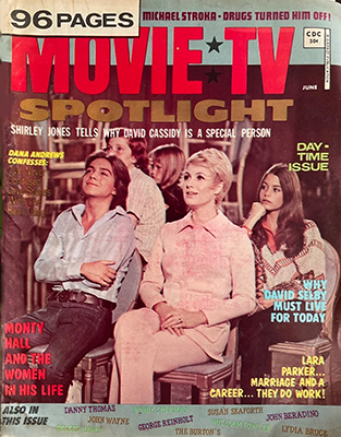 June 1971 Movie TV Spotlight Magazine