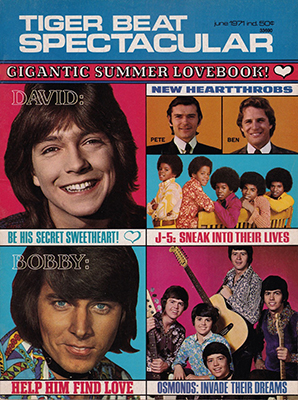 Tiger Beat Spectacular June 1971