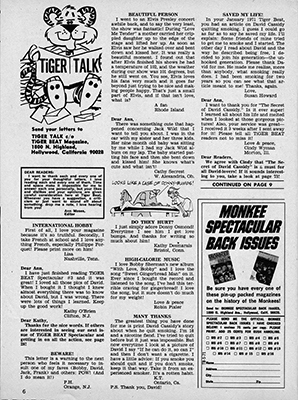 Tiger Beat May 1971