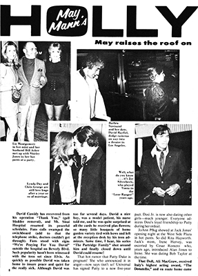 November 1971 Movieland and TV Time Magazine