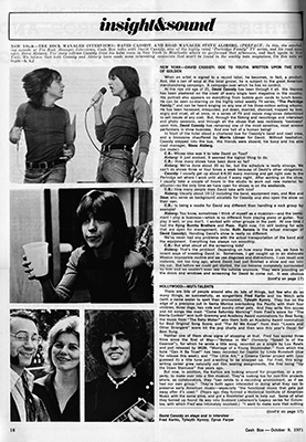 Cash Box magazine Oct 1971