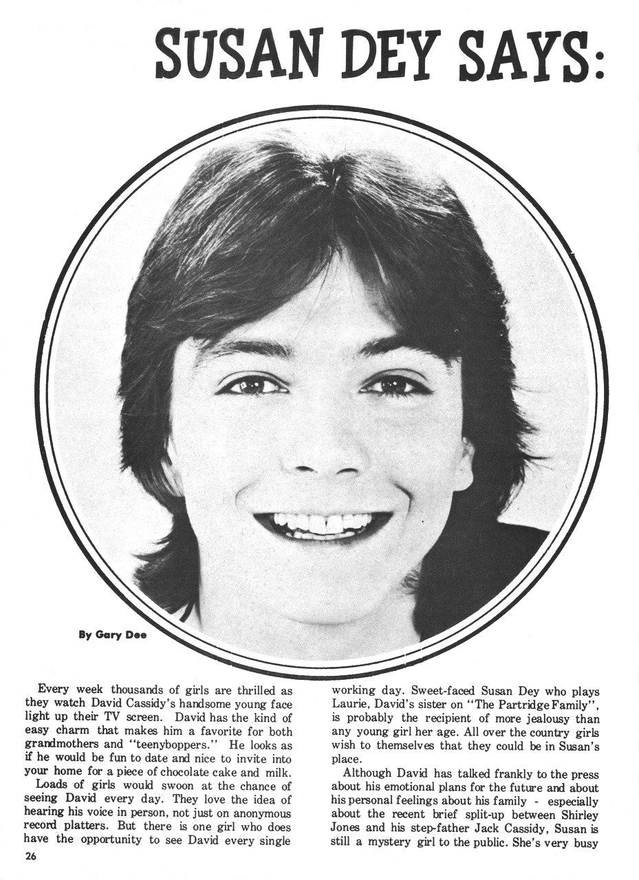 October 1971 Movie TV Spotlight Magazine