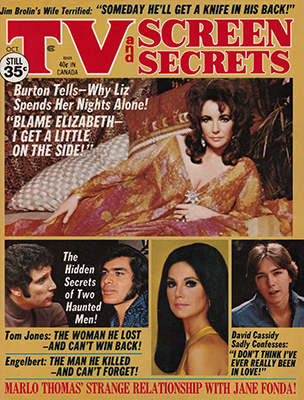 TV and Screen Secrets magazine Oct 1971