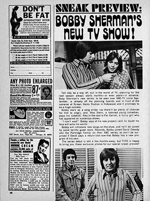 TV and Screen Secrets magazine Oct 1971