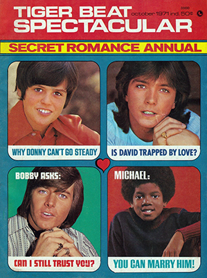 Tiger Beat Spectacular October 1971