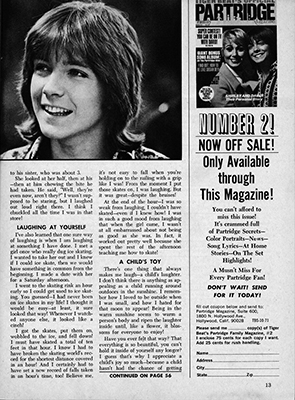 Tiger Beat Spectacular October 1971