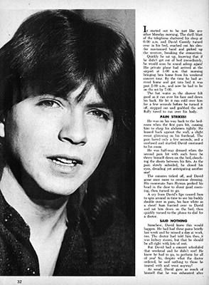 Tiger Beats Official Partridge Family Magazine - October 1971