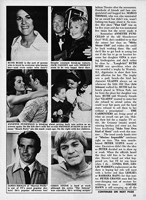 September 1971 Fave Magazine