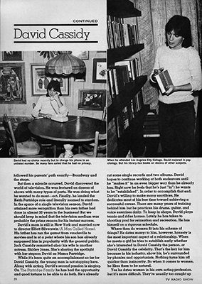 TV Radio Show Mag Sept 1971