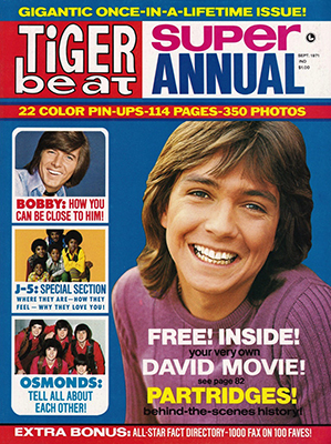 Tiger Beat Super Annual September 1971