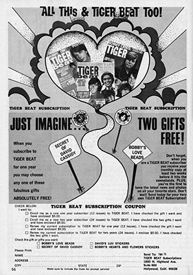 Tiger Beat Super Annual September 1971