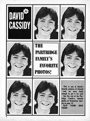 David Cassidy and The Partridge Family magazine