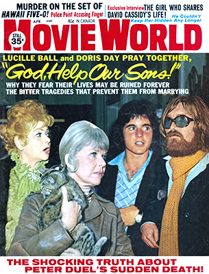 Movie World magazine April 1972