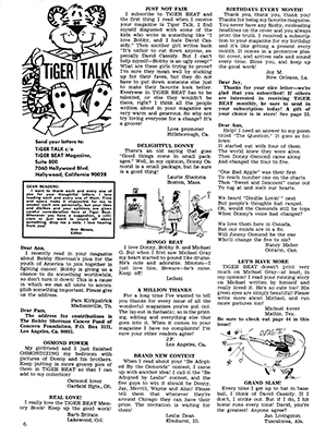 Tiger Beat April 1972