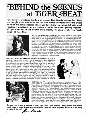 Tiger Beat April 1972