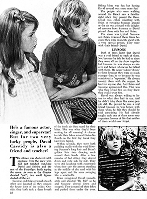 Tiger Beats Official Partridge Family Magazine - April 1972