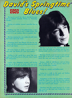 Tiger Beats Official Partridge Family Magazine - April 1972