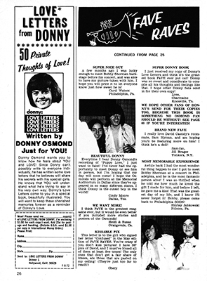 Fave Magazine August 1972