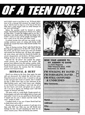 Fave Magazine August 1972