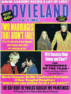 Movieland And TV Time Magazine August 1972