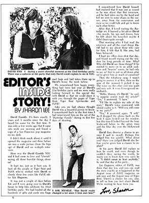 Tiger Beat Spectacular August 1972