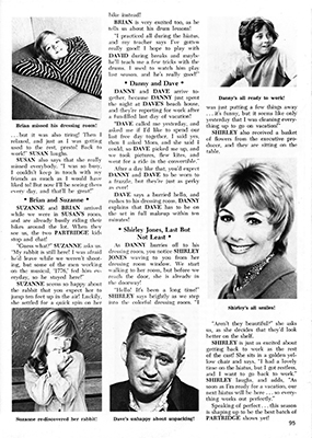 Tiger Beats Official Partridge Family Magazine - August 1972