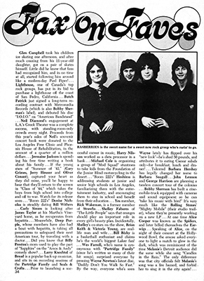 December 1972 Fave Magazine