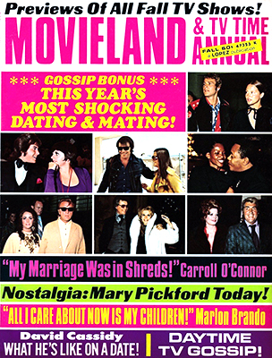 Movieland And TV Time Magazine December 1972