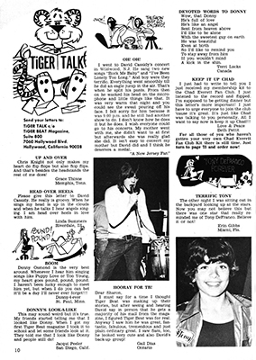 Tiger Beat December 1972