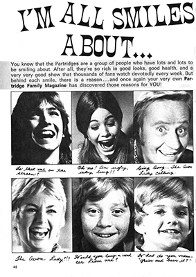 Tiger Beats Official Partridge Family Magazine - August 1972