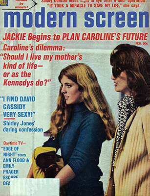 February 1972 Modern Screen Magazine