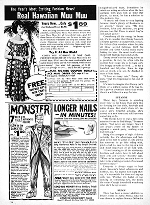 Teen Pin-Up Magazine January 1972