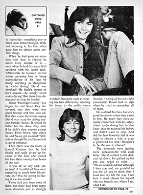 Tiger Beat Spectacular January 1972