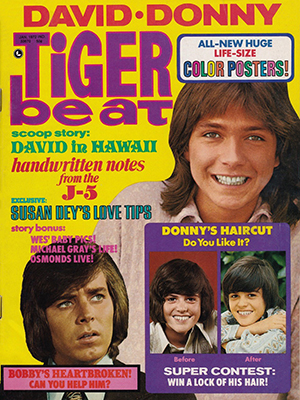 Tiger Beat January 1972
