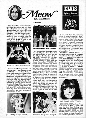 Tiger Beat January 1972