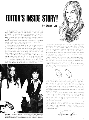 Tiger Beats Official Partridge Family Magazine - January 1972