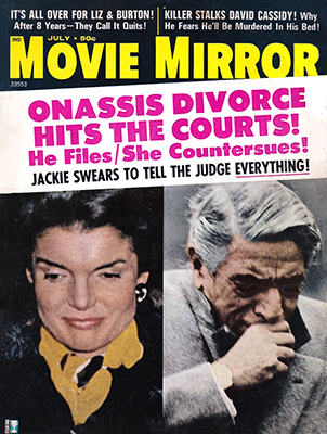 Movie Mirror magazine July 1972