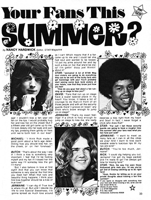 Teen's Star July 1972