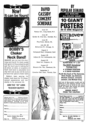 Tiger Beat Spectacular July 1972