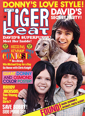 Tiger Beat July 1972