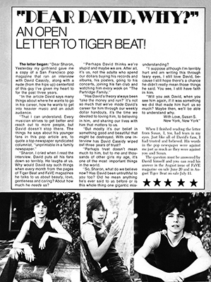 Tiger Beat July 1972