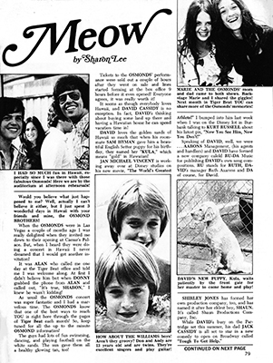 Tiger Beat July 1972