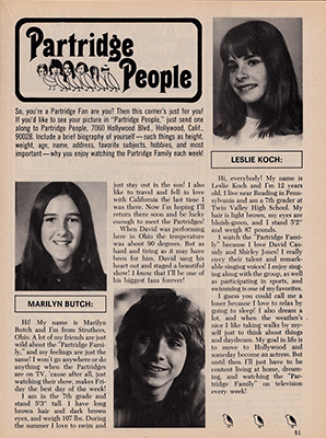 Tiger Beats Official Partridge Family Magazine - June 1972